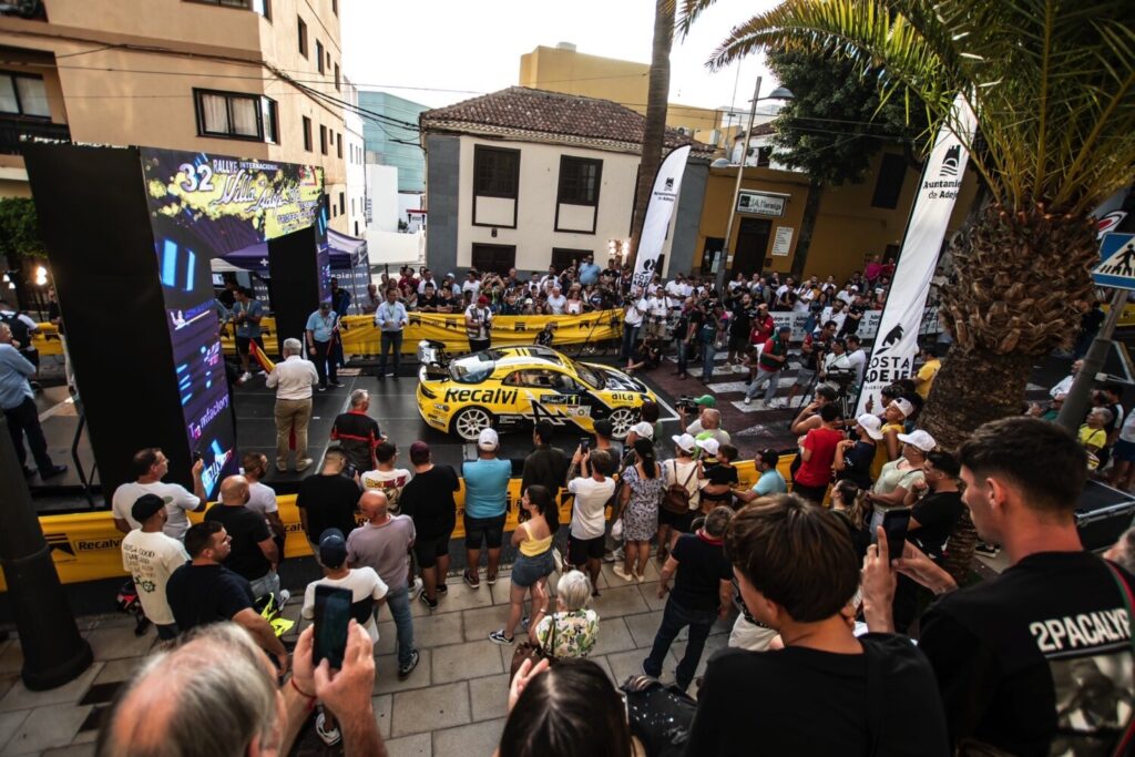 70 equipos participarán en el Rallye Villa de Adeje