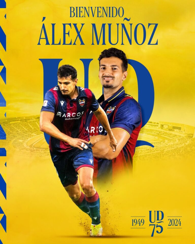 Álex Muñoz ficha por dos temporadas en la UD Las Palmas
