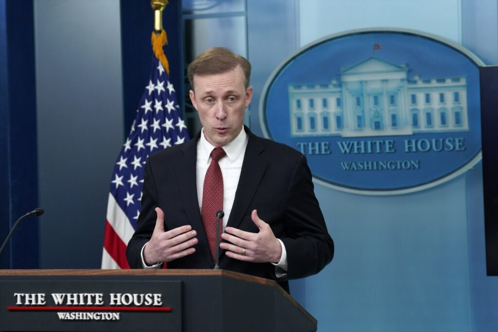 Alto el fuego en la Franja de Gaza. Imagen: El asesor de Seguridad Nacional de la Casa Blanca, Jake Sullivan (archivo). Europa Press/Contacto/Yuri Gripas - Pool via CNP 