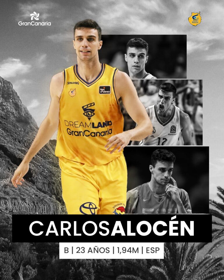 El base Carlos Alocén ficha por el Dreamland Gran Canaria