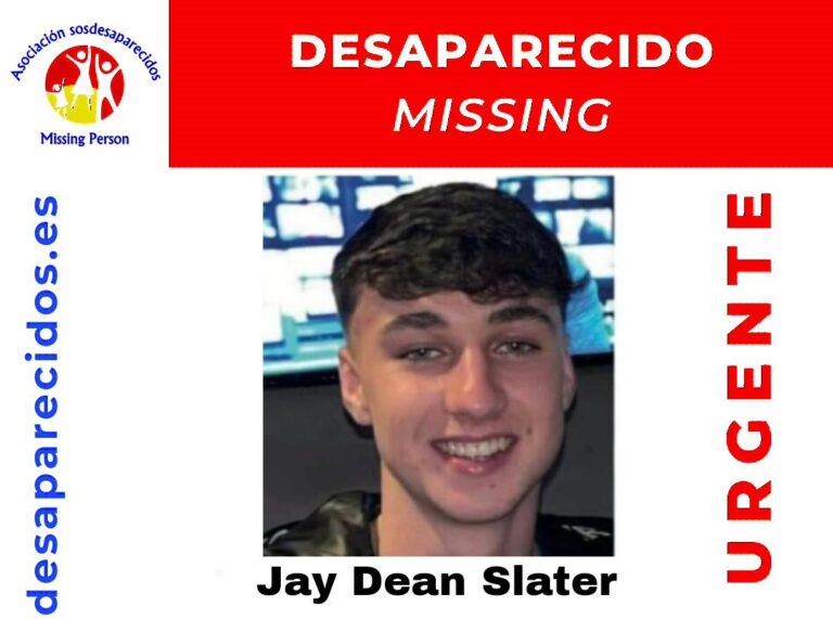 Se refuerza el dispositivo para localizar a Jay Dean Slater. El joven lleva 9 días desaparecido en Tenerife