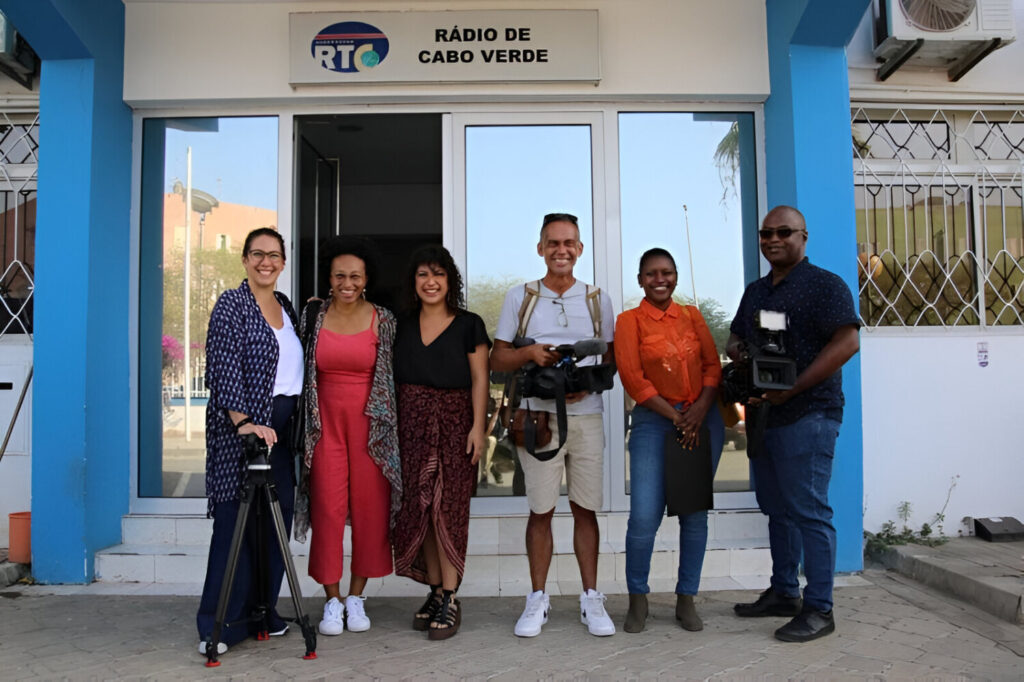 TVC estrecha lazos con Cabo Verde en el marco de la Cumbre AILFotografías del proyecto Formación de Formadores de RTVC y RadioTelevisión Cabo Verde