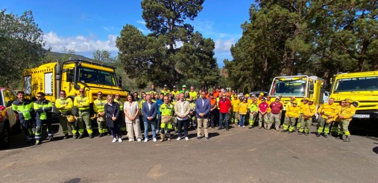 Más efectivos para evitar incendios en los montes de La Palma en verano