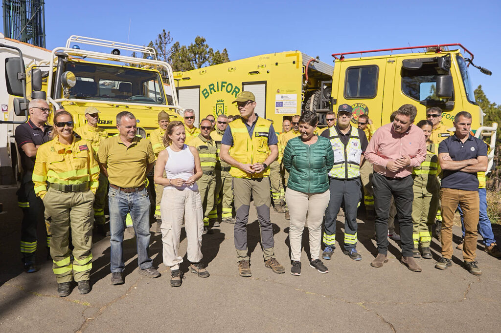 Presentación del Operativo Brifor del Cabildo de Tenerife para la prevención y extinción de incendios forestales / Cabildo de Tenerife