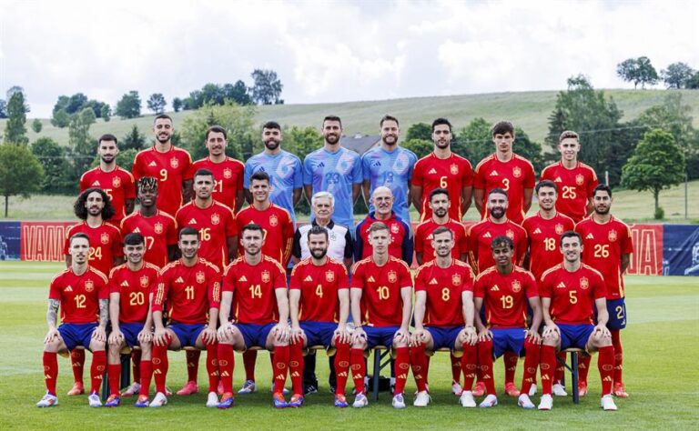 España ya tiene la foto oficial de la Eurocopa 2024