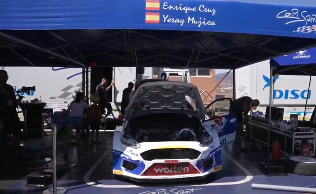 X Rally Ciudad de La Laguna. Enrique Cruz y Yeray Mujica se retiran