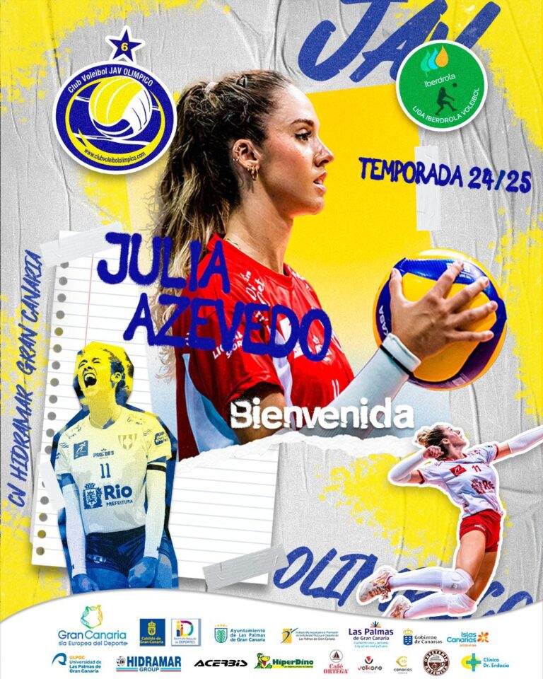 El CV Hidramar Gran Canaria ficha a la opuesta brasileña Julia Azevedo