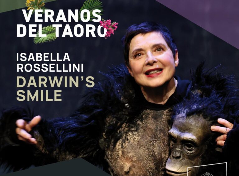Isabella Rossellini presenta ‘Darwin’s Smile’ en el Auditorio Jameos del Agua