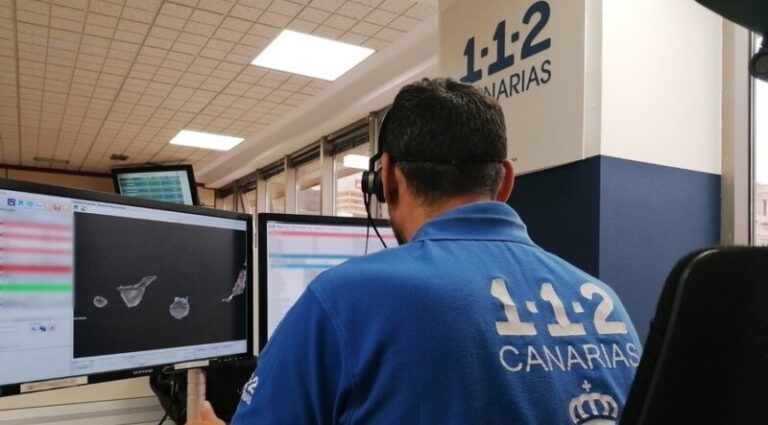 Tres mujeres resultan heridas en una colisión en La Palma