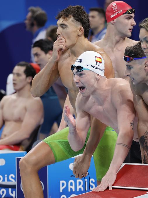 España se queda a un suspiro de la final olímpica de 4×100 libre