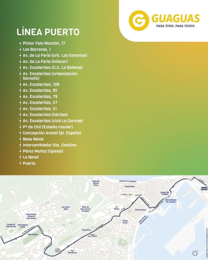 Desde la organización del Granca Live Fest han organizado un dispositivo especial de movilidad sostenible con líneas de guagua especiales habilitadas por Guaguas Municipales y Global.