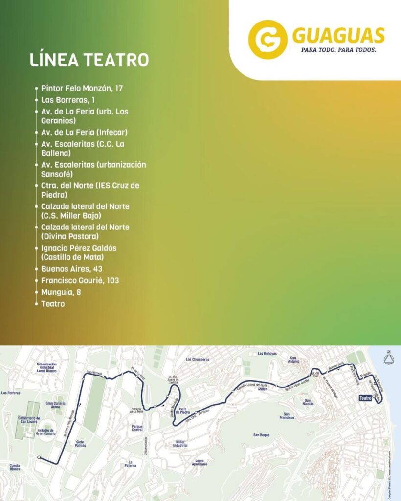 Desde la organización del Granca Live Fest han organizado un dispositivo especial de movilidad sostenible con líneas de guagua especiales habilitadas por Guaguas Municipales y Global.