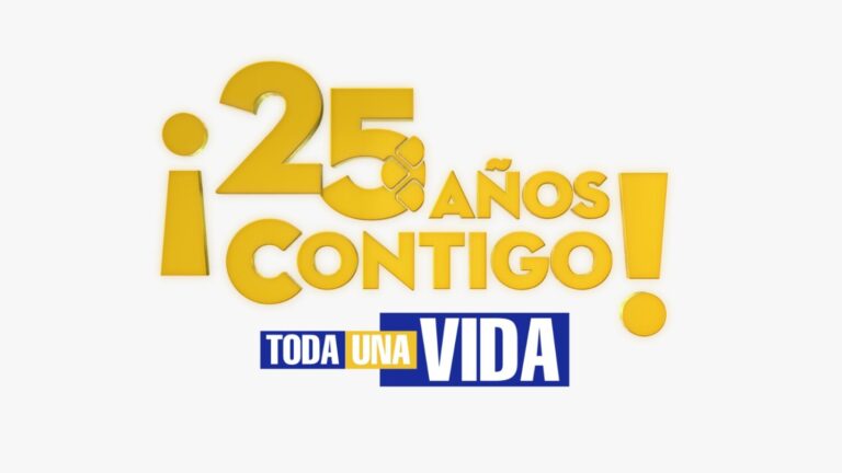 25 años contigo. Toda una vida