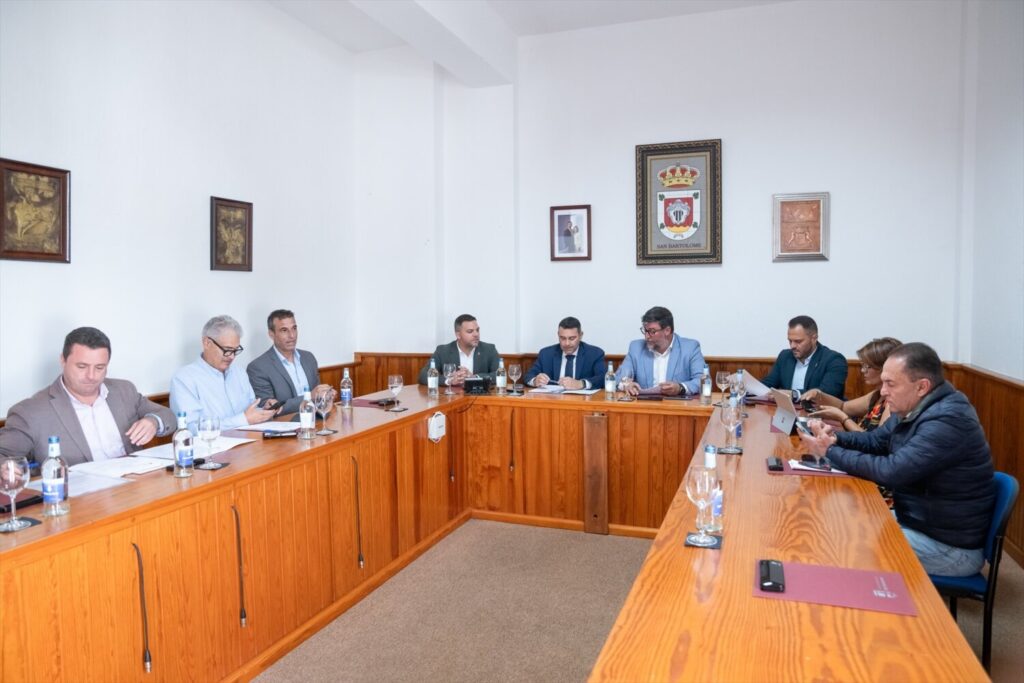 La Mesa de Alcaldes de Lanzarote. Imagen Cabildo de Lanzarote / Europa Press