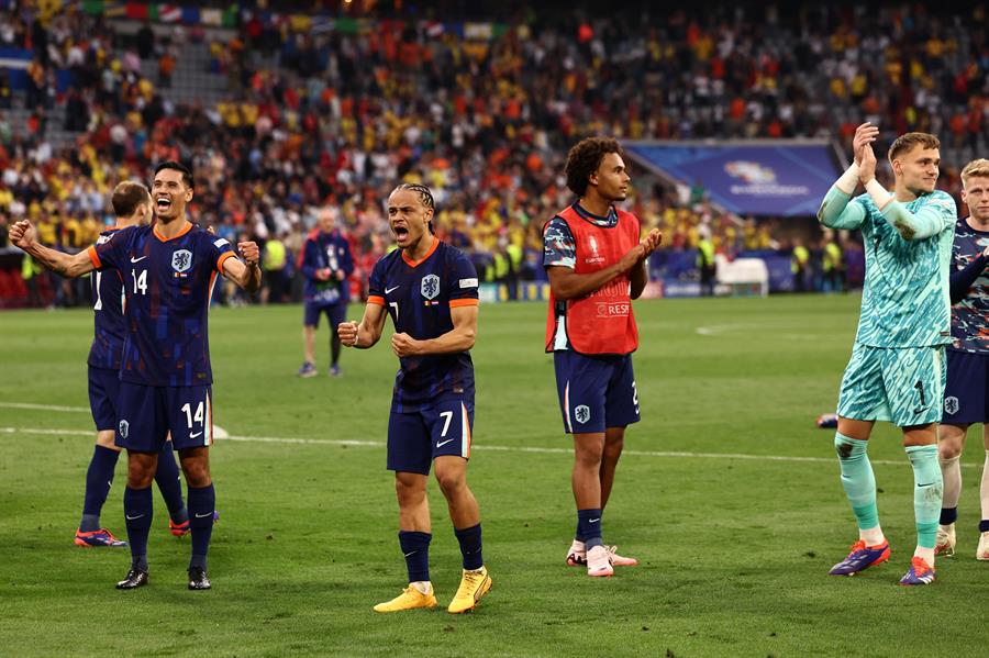 Países Bajos y Turquía, últimos clasificados para cuartos de la Eurocopa 2024