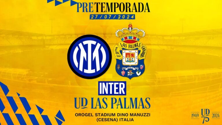 La UD Las Palmas jugará ante el Inter de Milán en pretemporada