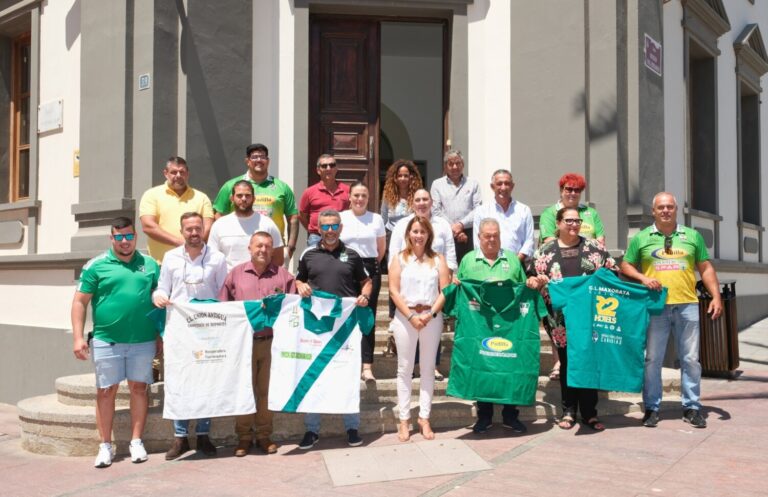 Presentan la final del Torneo DISA Gobierno de Canarias entre el Unión Antigua y CL Maxorata