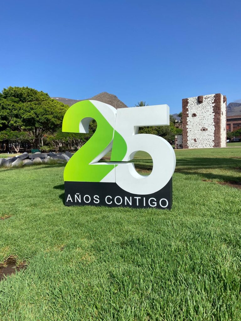 25 aniversario de Televisión Canaria. Parque del Torre del Conde, La Gomera