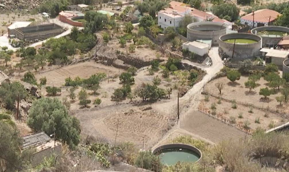 Embalses de agua en Gran Canaria Fuente RTVC