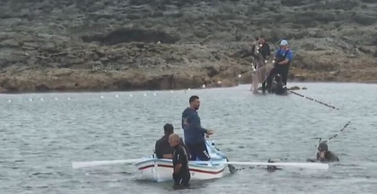 Escasez de pescado en la tradicional fiesta de la “calada de pescado” en Fuerteventura