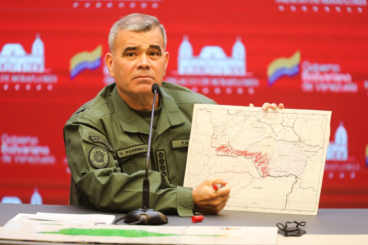 Vladimir Padrino, ministro de Defensa de Venezuela