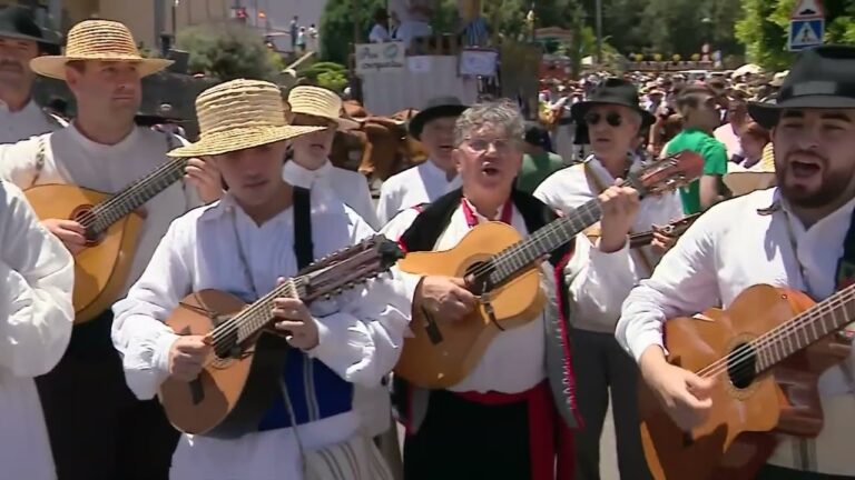 Televisión Canaria vive el día grande de Agaete con ‘La fiesta de la Rama’
