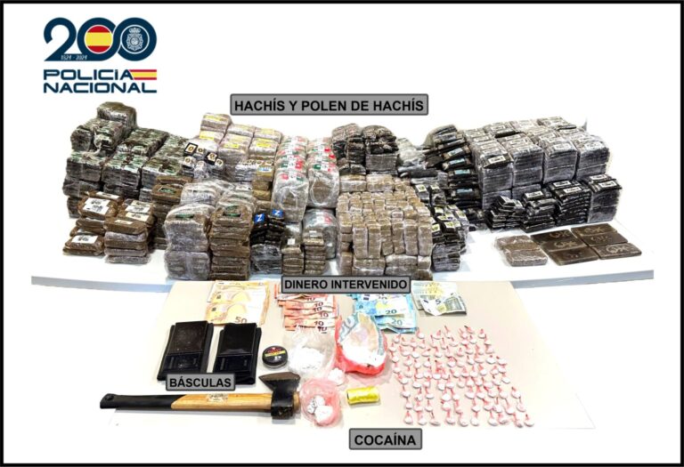 Detenidas tres personas por tráfico de drogas en Telde