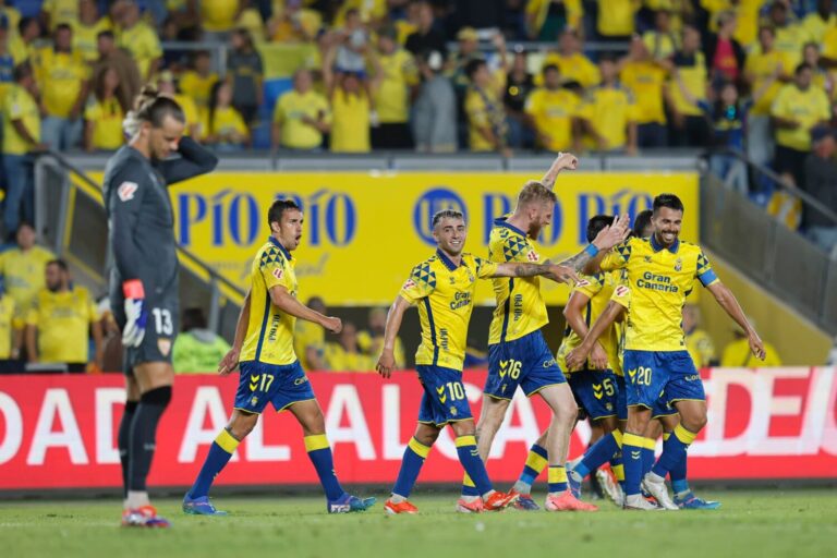 El primer partido de temporada de la UD Las Palmas fue líder de audiencia en Canarias en su franja de emisión
