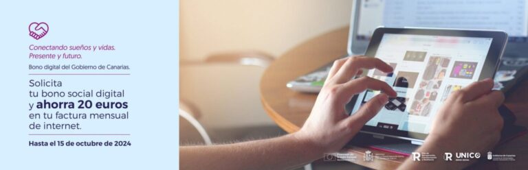 Más de 6.500 personas se podrán beneficiar del Bono Digital