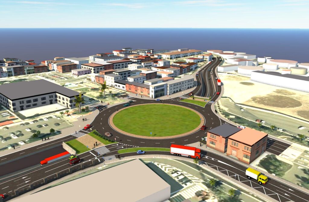 Así será Belén María tras la finalización de la obras de soterramiento. Imagen Gobierno de Canarias