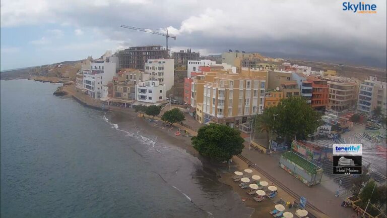 Día de grandes mareas, con bajamares que dejan observar el fondo marino