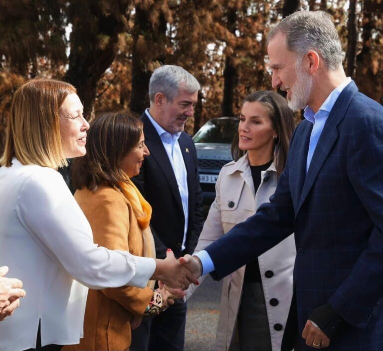 Clavijo y Felipe VI mantienen un encuentro antes de los dos días de actos del rey en las islas