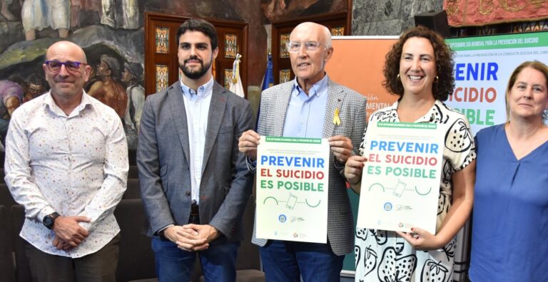 El Cabildo de Tenerife pone en marcha una campaña para prevenir conductas suicidas