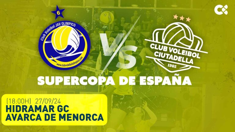 El Avarca Menorca gana la Supercopa frente al Hidramar Gran Canaria (1-3)