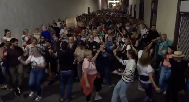 El baile del Tajaraste busca entrar en el Récord Guinness