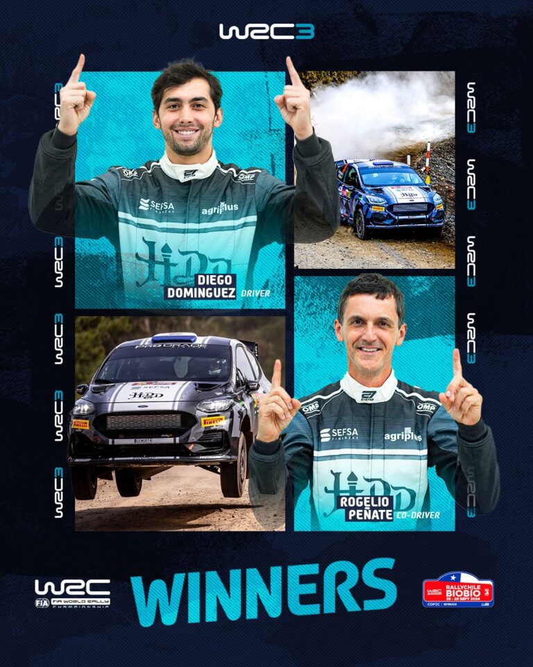 Rogelio Peñate gana el campeonato del Mundo de rallies
