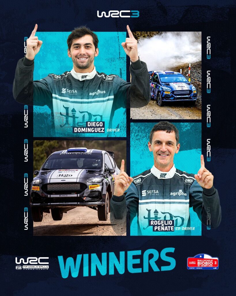 Rogelio Peñate gana el campeonato del Mundo de rallies