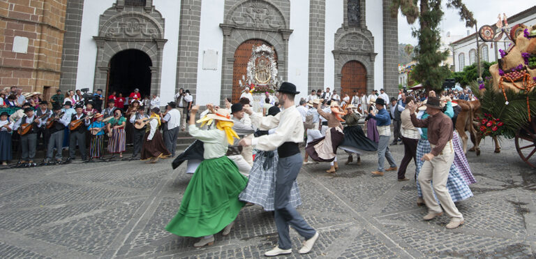 Televisión Canaria acude a Teror en la romería-ofrenda a la Virgen del Pino