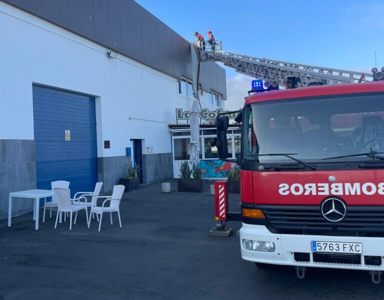 El viento provoca varias incidencias en Canarias
