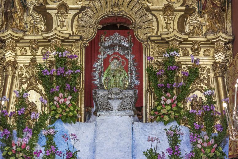 Virgen del Pino (Gran Canaria) en su Camerín en las fiestas 2024