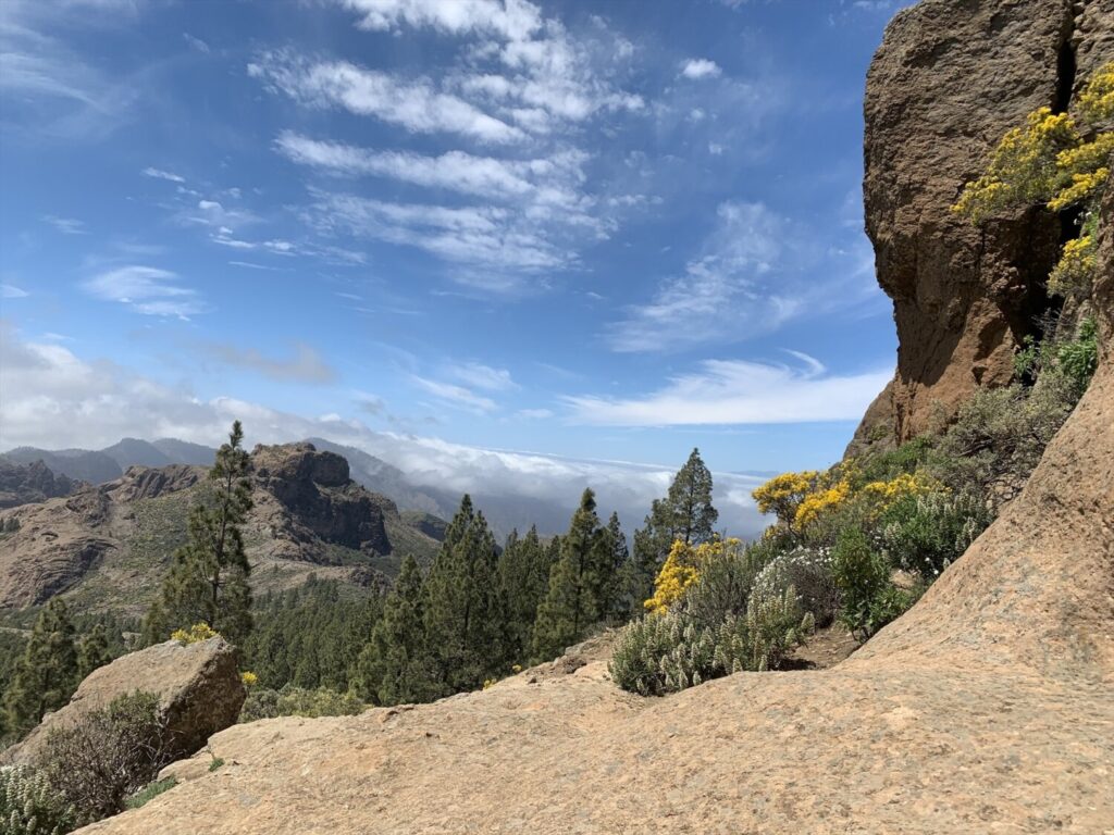 Rescatan a senderista caída en la Ventana del Nublo, Gran Canaria