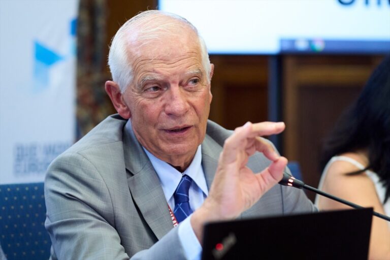 Edmundo González habla con Josep Borrell sobre las actas electorales de Venezuela