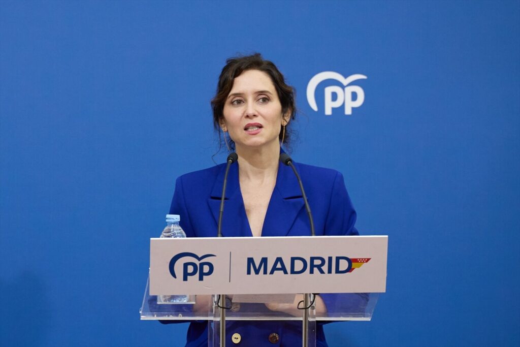 Ayuso defiende que PP se plante en migración ante PSOE