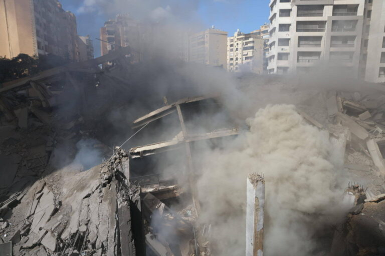 Nuevo bombardeo de Israel sobre Beirut