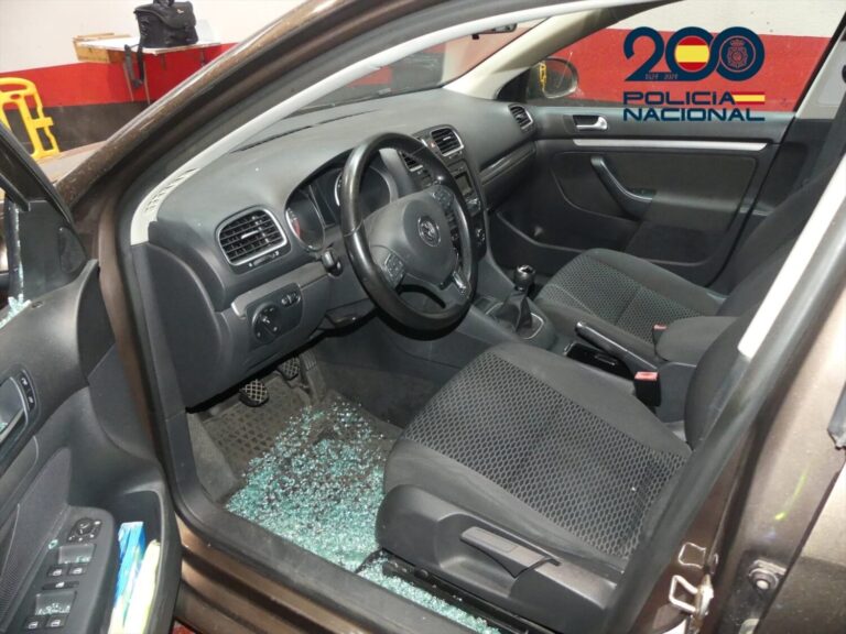 Detienen al autor de 14 robos con fuerza en vehículos en Las Palmas de Gran Canaria