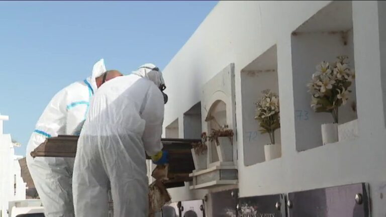 Exhuman los restos de cinco víctimas del naufragio del ‘Domenech de Varo’ en Arrecife