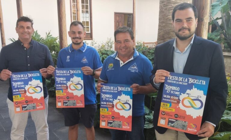 Puerto de La Cruz recupera la Fiesta de la Bicicleta