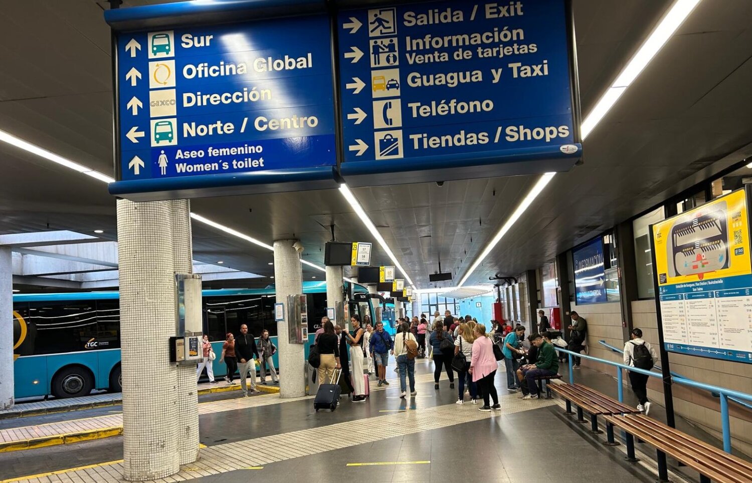 Delgado (PP) insta al Cabildo a solucionar los problemas de recarga de los bonos de guagua