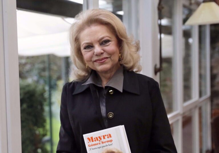 Fallece la actriz y presentadora Mayra Gómez Kemp