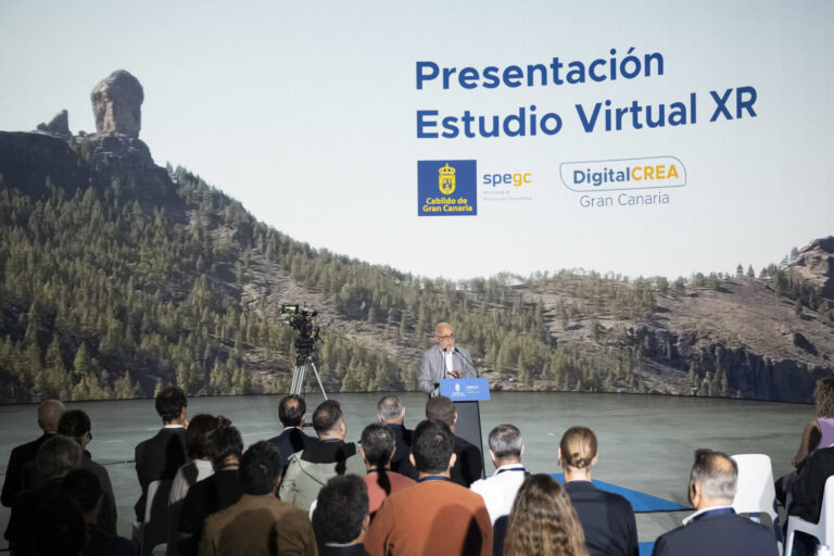 Gran Canaria estrena el primer plató virtual de España
